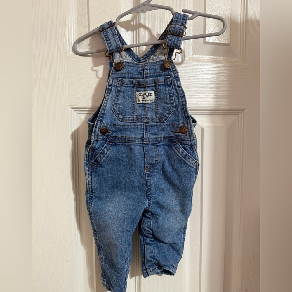 Oshkosh B’Gosh Stretch Denim Overalls
